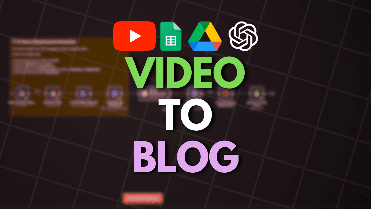 Jak Automatycznie Zamienić Wideo na Post Blogowy w 2025? Darmowy Workflow n8n do Pobrania