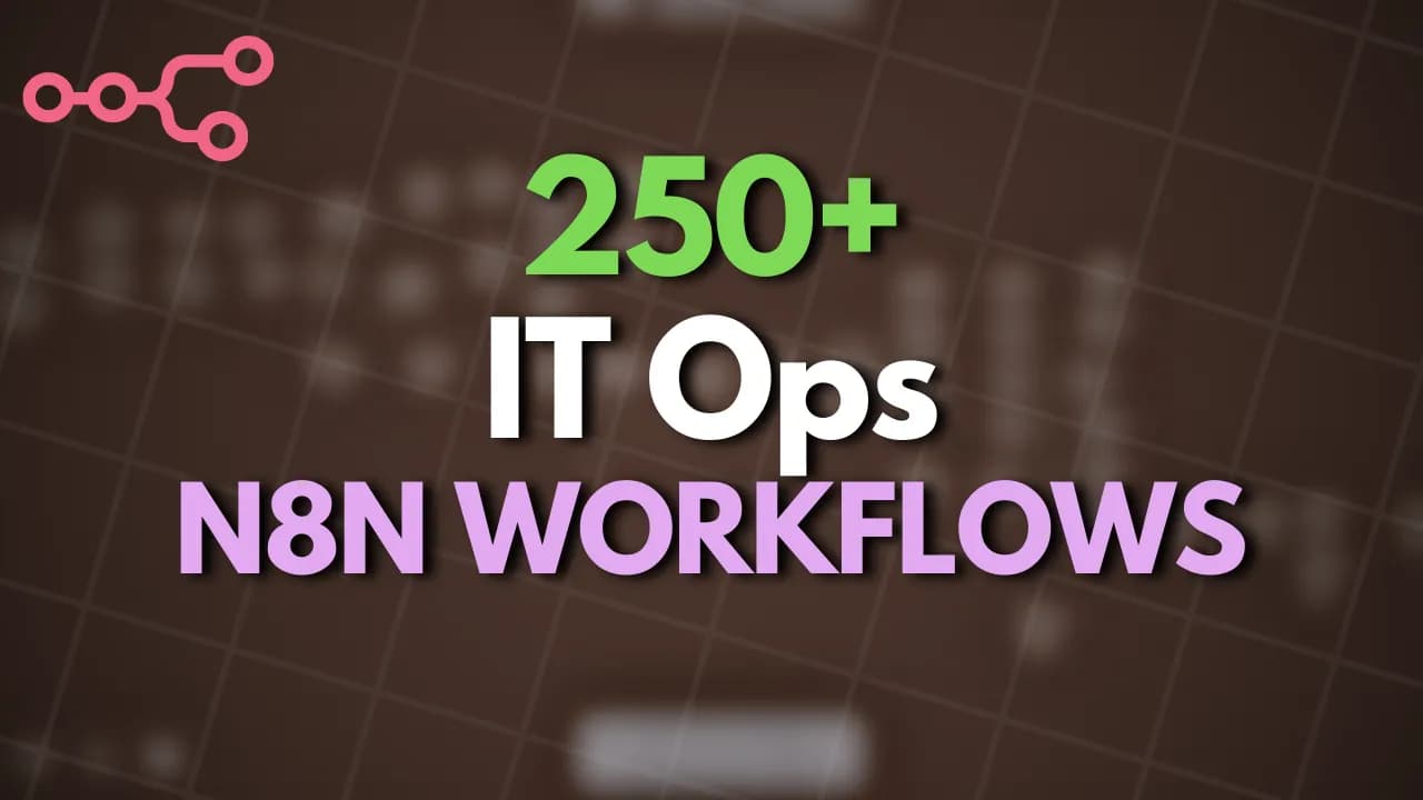 256+ IT Ops Workflows